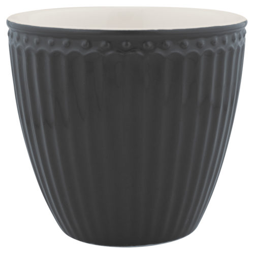 Latte Cup *ALICE DARK GREY* GreenGate