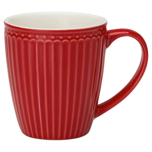 Latte Cup mit Henkel *ALICE RED* GreenGate
