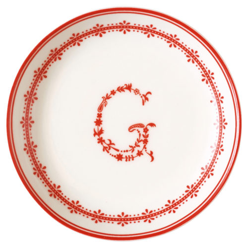 Teller, Untertasse *G RED* GreenGate