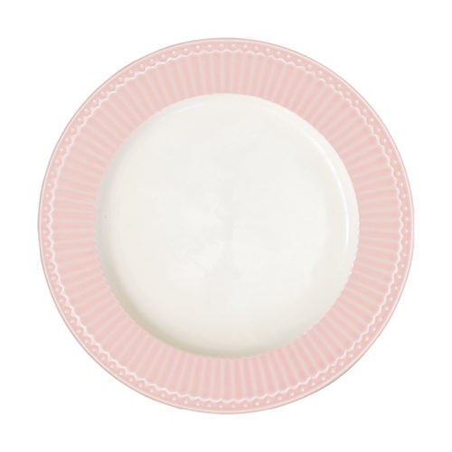 Teller groß, Essteller *ALICE PALE PINK* GreenGate