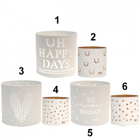 Teelichthalter *WHITE* Bastion Collections