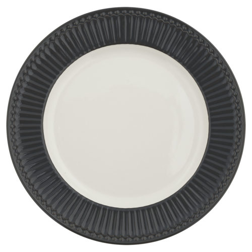 Teller groß, Essteller *ALICE DARK GREY* GreenGate