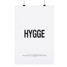 Poster *HYGGE* Tafelgut