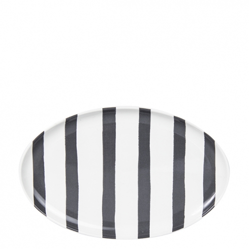 Teller *WATERCOLOR BLACK STRIPES* Bastion Collections