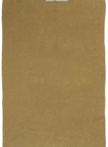 Handtuch *STRICK MUSTARD* Ib Laursen