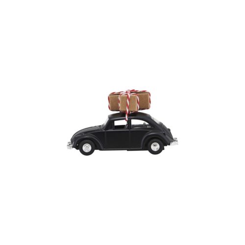 Auto *MINI XMAS CAR BLACK* House Doctor