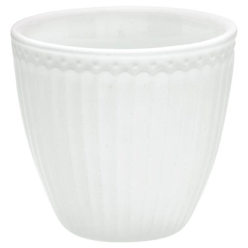 Latte Cup *ALICE WHITE* Green Gate