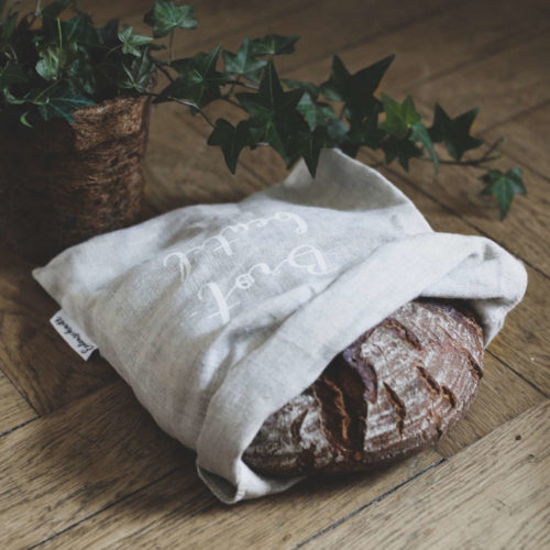 Brotbeutel *LEINEN* Eulenschnitt – Bild 2