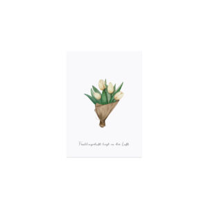 Postkarte *TULPEN* Eulenschnitt