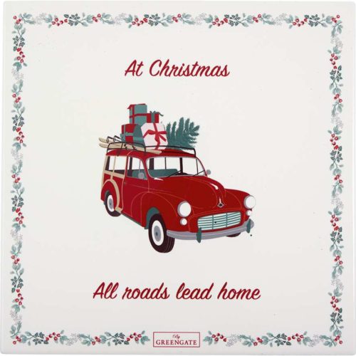 Untersetzer *CHRISTMAS CAR RED* GreenGate