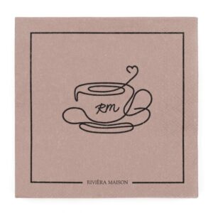 Servietten *ELEGANT TEACUP* Rivièra Maison