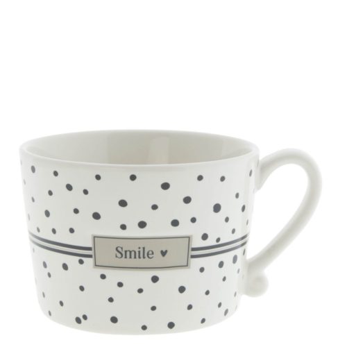 Mug *SMILE BLACK* Bastion Collections