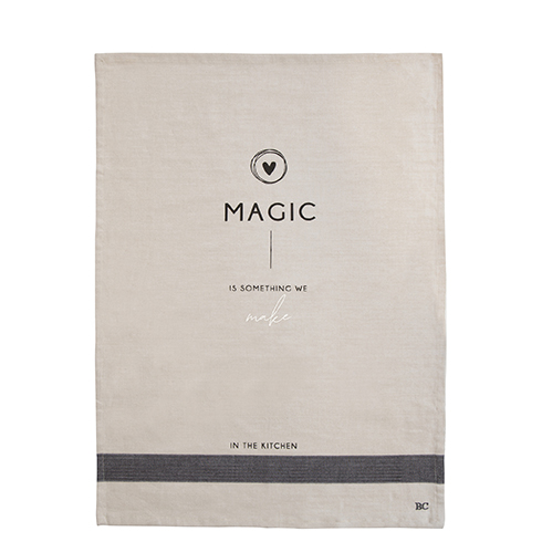 Geschirrtuch *MAGIC IS SOMETHING WE MAKE* Bastion Collections