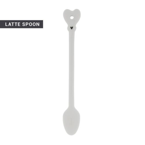 Löffel *WHITE WITH HEART* Bastion Collections