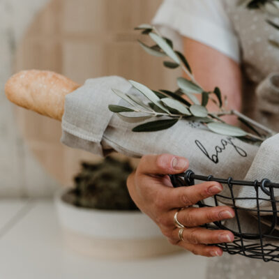 Brotbeutel *SAC A BAGUETTE* Eulenschnitt