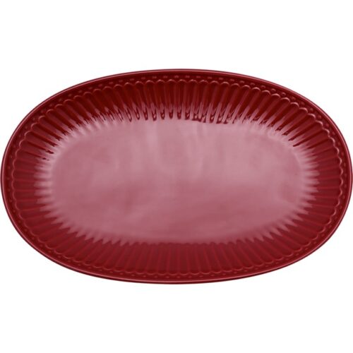 Bisquit Plate *ALICE CLARET RED* GreenGate