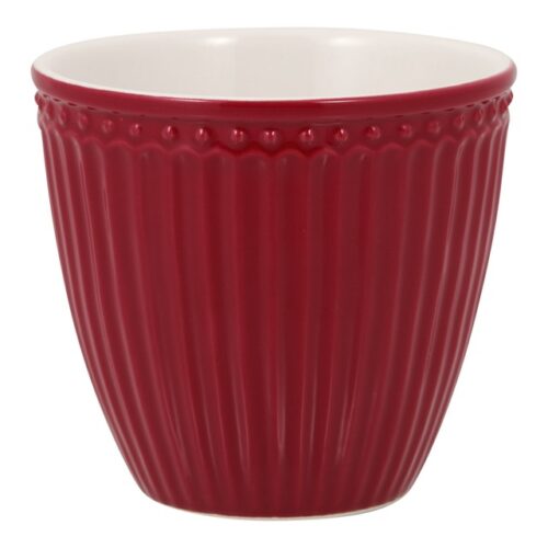 Latte Cup *ALICE CLARET RED* GreenGate