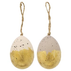 Deko-Ei 4er Set *GOLD HÄNGEND* GreenGate