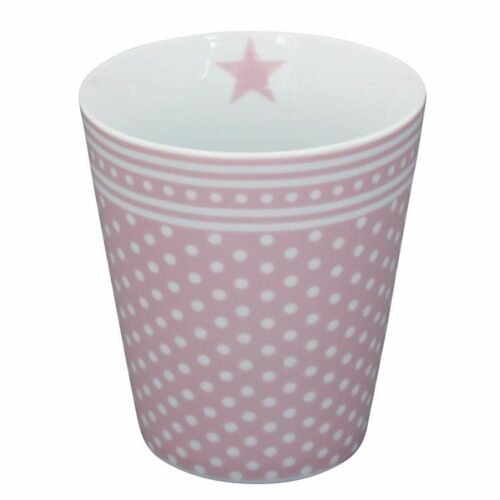 Becher *HAPPY MUG MICRO DOTS PINK* Krasilnikoff