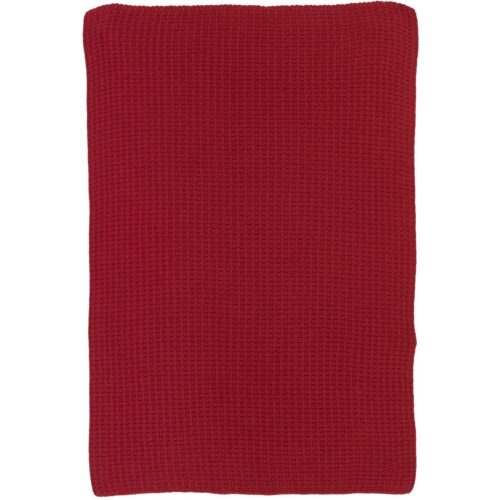 Handtuch * ROT GESTRICKT * Ib Laursen