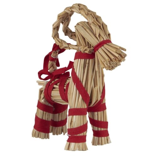 Weihnachtsziege klein *Rotes Band* Ib Laursen