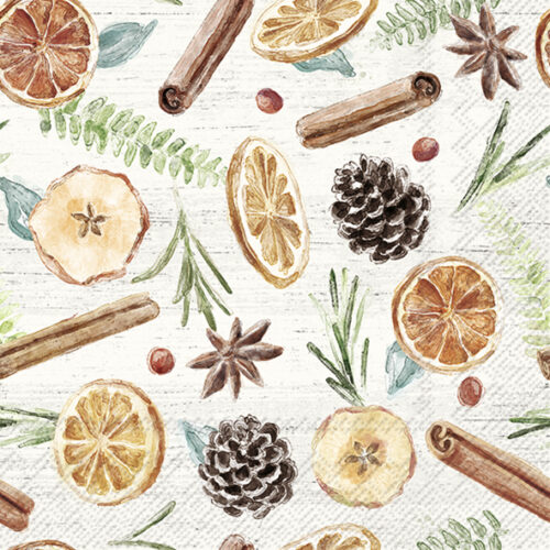 Cocktail-Servietten *SEASONAL FLAVOUR CREAM* IHR