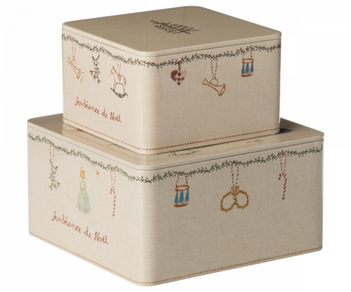 Keksdosen 2er Set *AMBIANCE DE NOEL* Maileg
