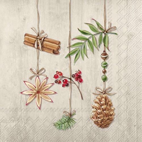 Servietten *DECORATIONS WITH FLAVOUR CREAM* IHR