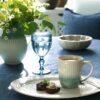 Latte Cup mit Henkel *ALICE RIPPLE BLUE* GreenGate – Bild 2