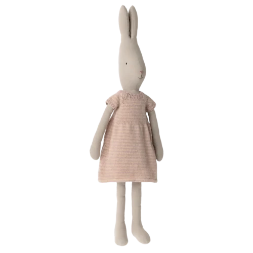 Hase *RABBIT MÄDCHEN MIT STRICKKLEID SIZE 4* Maileg