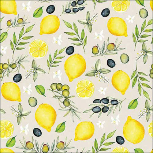 Servietten *OLIVES AND LEMON* AMBIENTE
