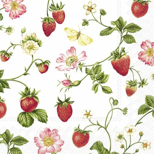 Servietten *SWEET STRAWBERRY* IHR