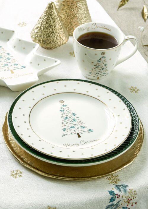 Servierplatte *LUCIE XMAS WHITE* GreenGate – Bild 2