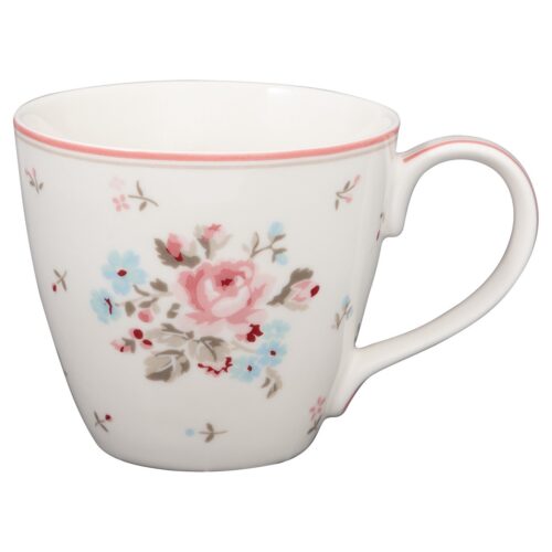 Latte Cup mit Henkel *ELYSIA WHITE* GreenGate