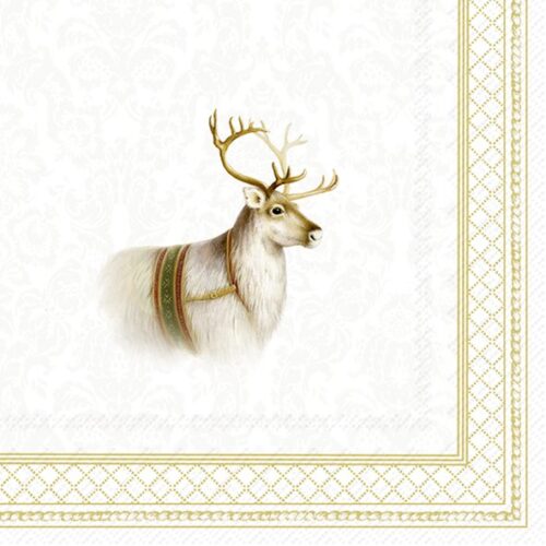 Servietten *CHRISTMAS REINDEER* IHR