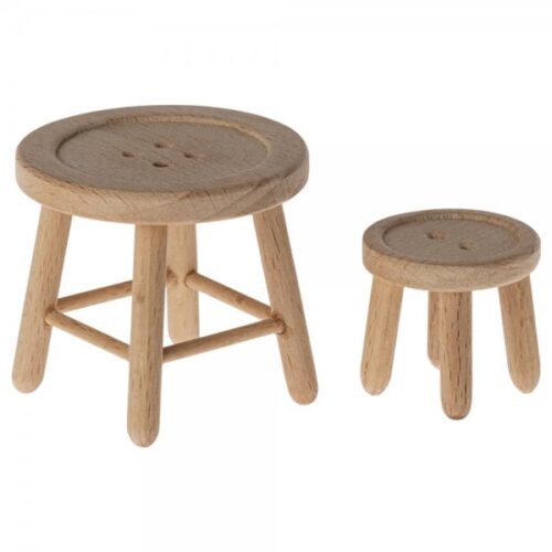 Miniatur *Tisch und Hocker Set* Maileg