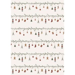 Geschenkpapier *MY NOSTALGIC CHRISTMAS 5 m* Ib Laursen