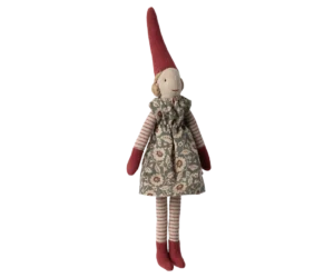 Wichtel Größe1 *MÄDCHEN-WINTER MINT KLEID-mit magnetischen Händen* Maileg