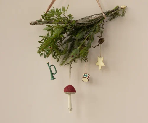 Pilz *ORNAMENT ROT* Maileg – Bild 2