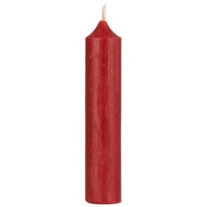 Kerze *ROT RUSTIKAL* Ib Laursen