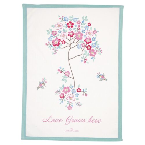 Geschirrtuch *DESDEMONA WHITE PIECE PRINTED* GreenGate