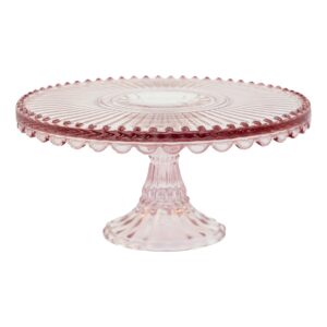 Kuchenteller *ALICE PALE PINK MEDIUM CLEAR* GreenGate