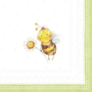 Servietten *SUNNY BEE LIGHT GREEN* IHR