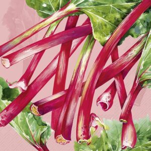 Servietten *RHUBARB ROSE* IHR