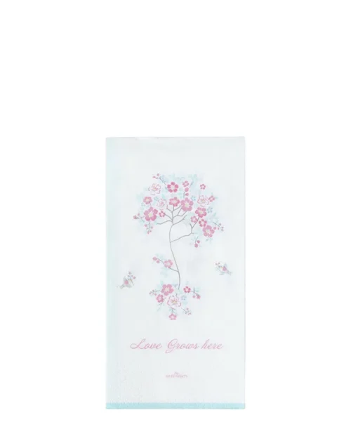 Papierservietten *DESDEMONA WHITE TALL* GreenGate