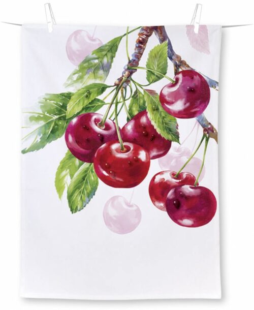 Geschirrtuch *CHERRY FRUITS CREAM* IHR