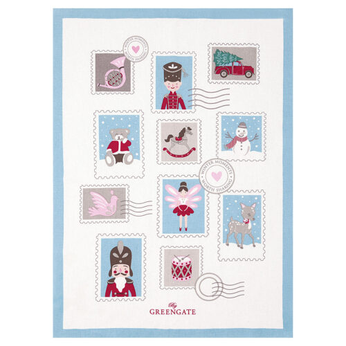 Geschirrtuch *XMAS LETTER WHITE* GreenGate