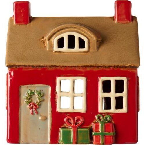 Haus f/Teelicht *TÜRKRANZ UND GESCHENKE* Ib Laursen