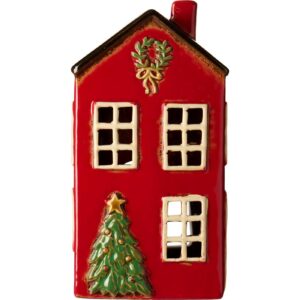 Haus f/Teelicht *TANNENBAUM VOR DEM HAUS* Ib Laursen