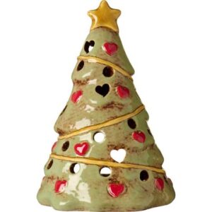 Weihnachtsbaum stehend f/Teelicht *STILLENAT* Ib Laursen